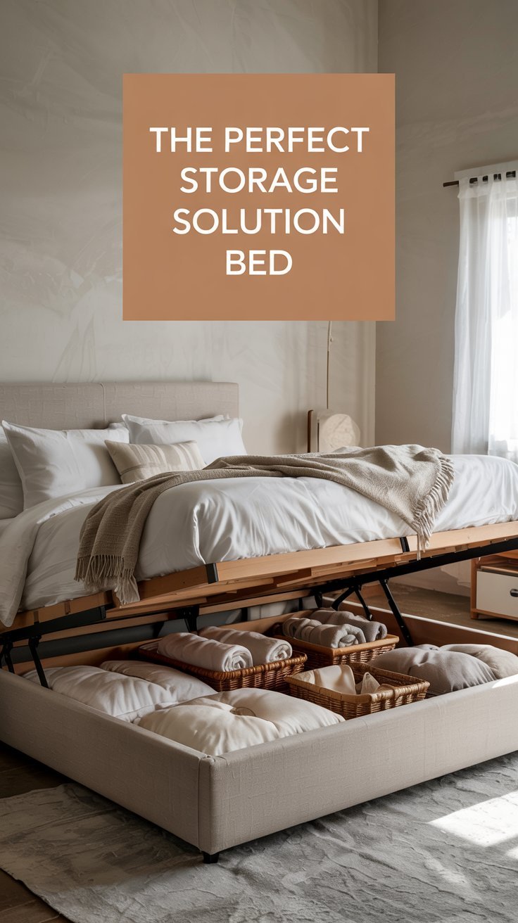 Gallery Detail: 15 Clever Bedroom Storage Hacks That Make A Small Room