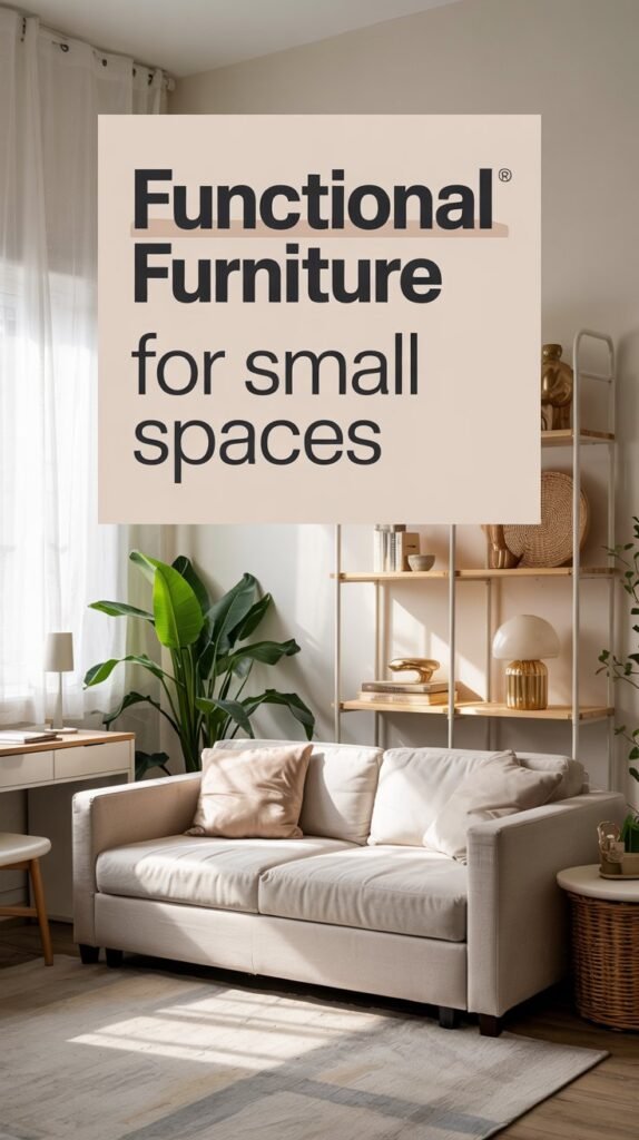 sofa bed, lift-top coffee, tables wall-mounted desk