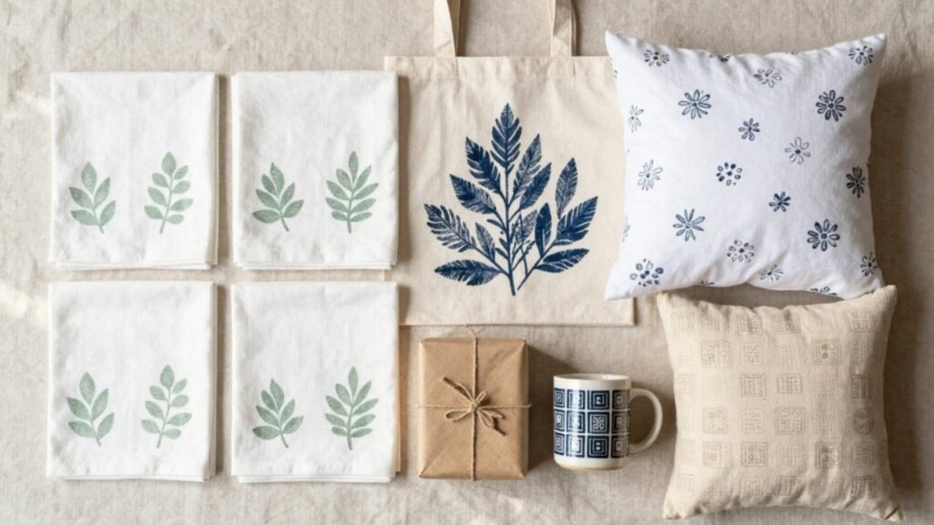 Easy Block Print Projects on Everyday Items That Will Make You Feel ...